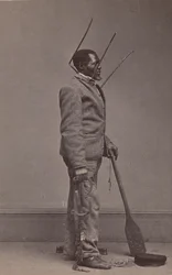 Wilson, mærkevareslave fra New Orleans, 1863.