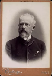 Peter Ilich Tchaikovsky, russisk komponist, slutningen af det 19. århundrede