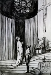 Warwick and the Executioner, scene fra 