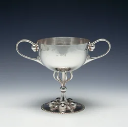 Sportskop eller sukkerbassin, ca. 1893 (sølv)