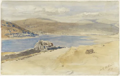 Udsigt over Loch Linnhe ved Fort William, Skotland