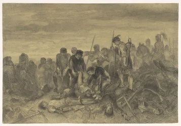 Liget af Richard III, konge af England, fundet på slagmarken i Bosworth, 1485