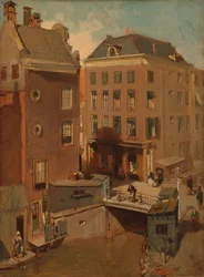 Osjessluis nær Kalverstraat i Amsterdam