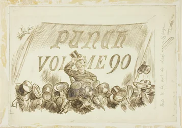 Study for Punch, bind 90