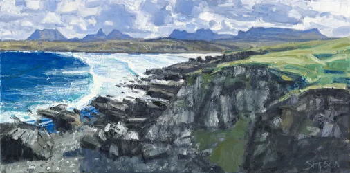 Achnahaird Bay, 2011 (olie på lærred)
