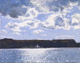 Lighthouse, 2017 (olie på lærred)