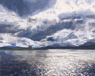 Passing Duart, 2017 (olie på lærred)