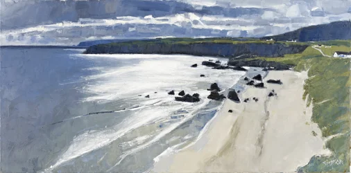 Sango Bay, 2011 (olie på lærred)