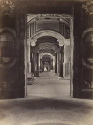 Vatikanets bibliotek, ca. 1860.