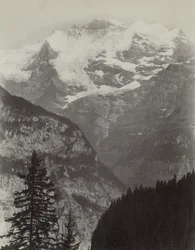 Jungfrau, Udsigt fra Murren, Schweiz
