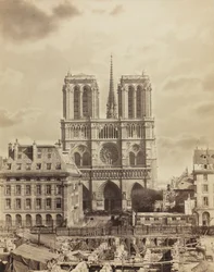 Notre Dame de Paris, begyndelsen af ​​1860