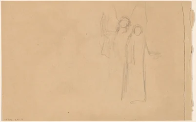 Studie af figurer [verso]