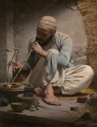 Den arabiske guldsmed, ca. 1882.