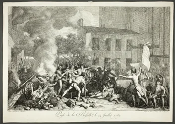 Indtagelse af Bastillen, 14. juli 1789