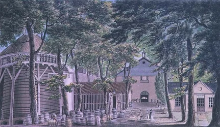 Herrer Beaufoy, Eddikedestilleri, tidligere Cupor Gardens