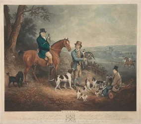 Malcolm Fleming af Barochan 1745-1811. Hawking...
