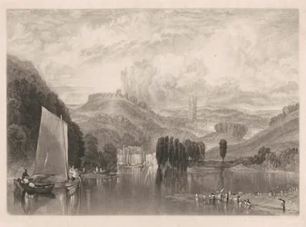 Totnes, ved floden Dart