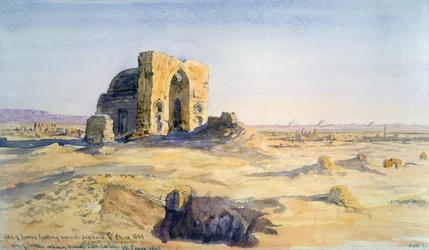 Gravenes by med udsigt mod Sakkara og Cairo