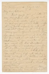 Brev til Oscar W. Price fra oberst Charles Young, 14. juli 1918.