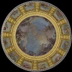 Saint Louis i herlighed. 1702-1707 (fresco)