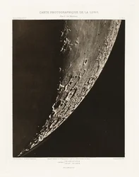Carte photographique de la lune, planche XVI.A (Fotografisk kort over månen, planche XVI.A),5. september
