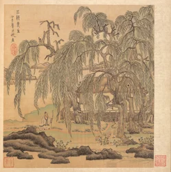 Malerier efter antikke mestre: Mr. Five Willows (Wuliu), Tao Yuanming
