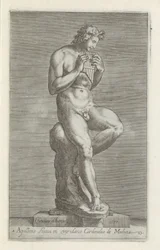 Skulptur af Apollo Statue af Apollo i Cardinal de Medici