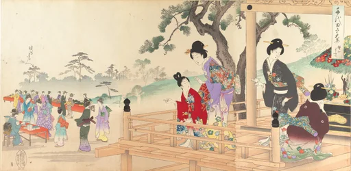 Chiyoda Castle Album of Women, 1895., 1895.