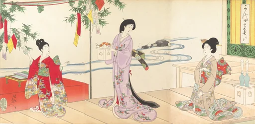 Chiyoda Castle Album of Women, 1895., 1895.