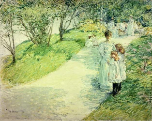 Promenaders i haven