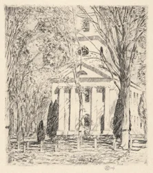 Kirke ved Old Lyme, 1924
