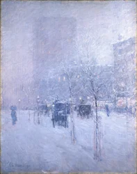 Sent på eftermiddagen, New York, vinter