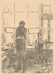 Portræt af Joseph Pennell