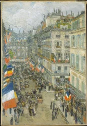 Fjortende juli, Rue Daunou, 1910