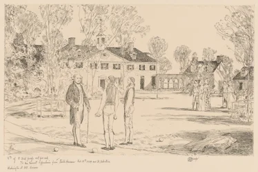 Washington ved Mount Vernon