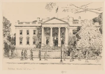 Det Hvide Hus, Washington, 1925