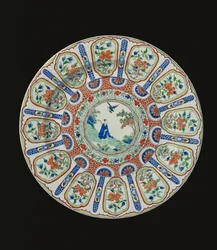 Oplader, der forestiller den udødelige Tang-digter Li Bai, Kangxi-perioden, ca. 1690 (porcelæn)
