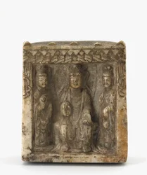 Firesidet miniaturestele, muligvis Western Wei-dynasti, ca. 550