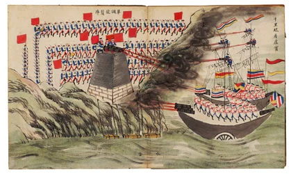 Søslag ved Dagu- eller Taku-forterne, Anden Opiumskrig, 1859