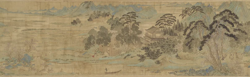 The Peach Blossom Spring, sent Ming