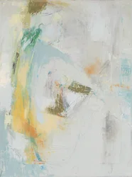 Clelia, abstrakt livsmaleri, 2017