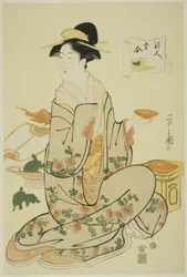 Jurojin, fra serien "A Comparison of the Treasures of the Gods of Fortune (Fukujin takara awase)"