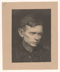 Portræt af Jan Mankes