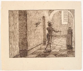 Illustration til St. St. Blicher, De tre Helligaftener