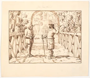 Illustration til St. St. Blicher, De tre Helligaftener