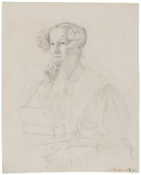 Portræt af Susanne Dorothea Ryder 1814-1889