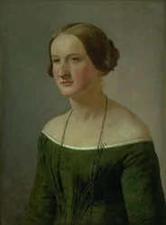 Portræt af kunstnerens kusine, Petrea Petersen