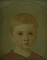 Portræt af kunstnerens spæde søn Peter