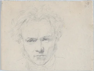 Portræt af billedhuggeren Hermann Ernst Freund