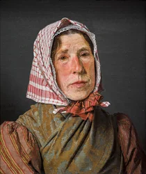Gammel. Bondekvinde